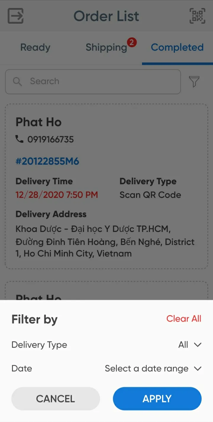 Kard Order Delivery | Indus Appstore | Screenshot