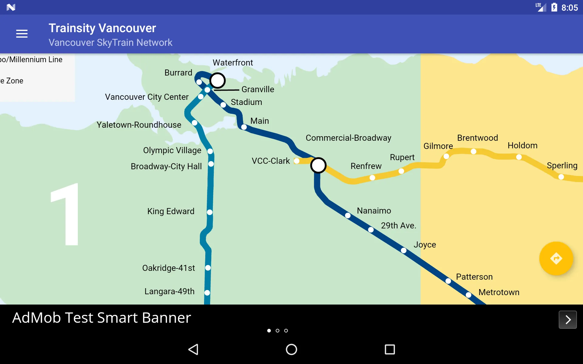 Trainsity Vancouver SkyTrain | Indus Appstore | Screenshot