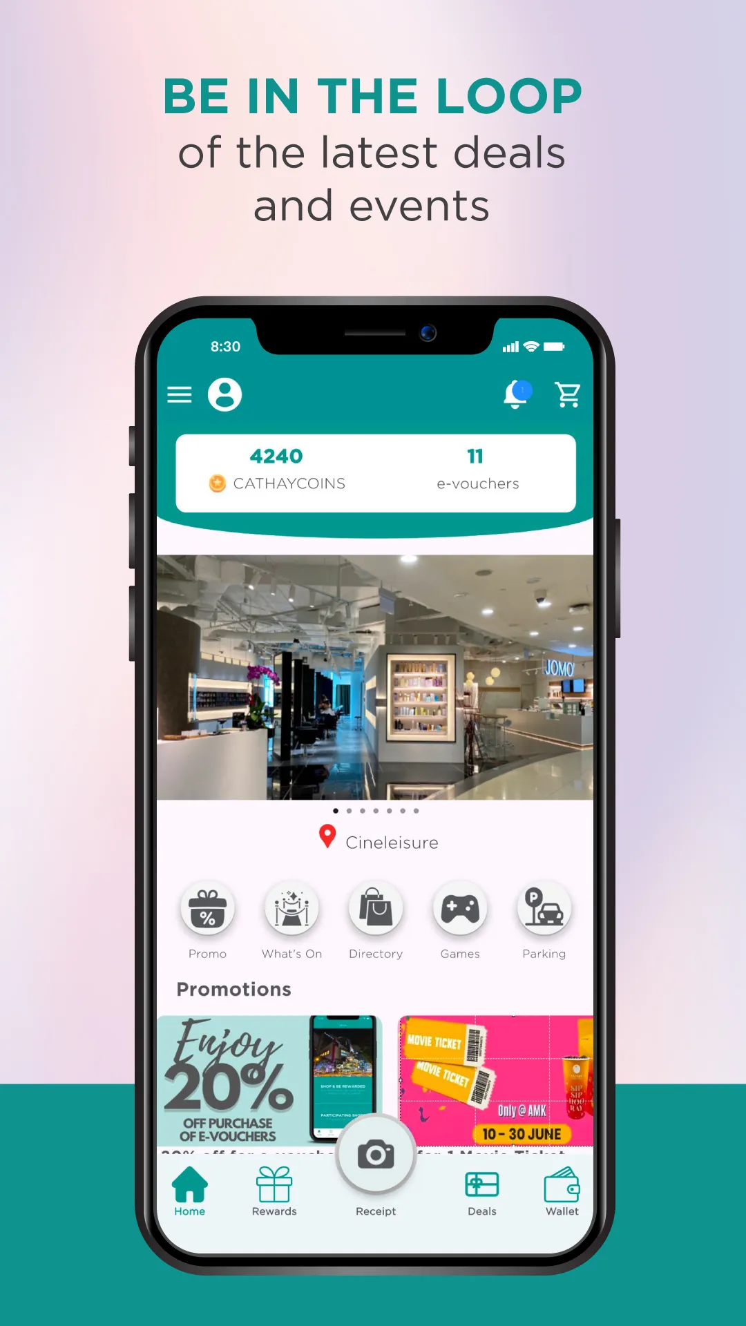 Cathay Malls | Indus Appstore | Screenshot