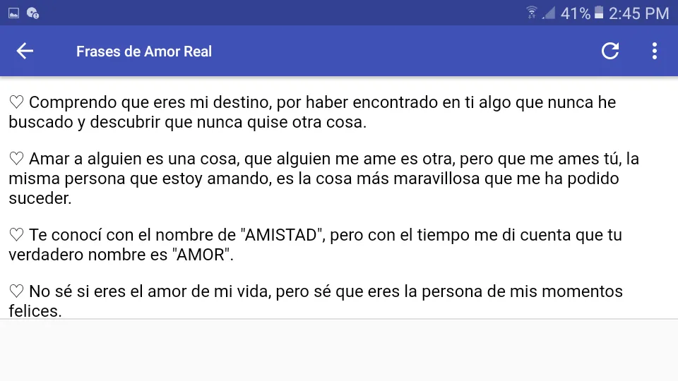 Frases y Mensajes de Amor | Indus Appstore | Screenshot