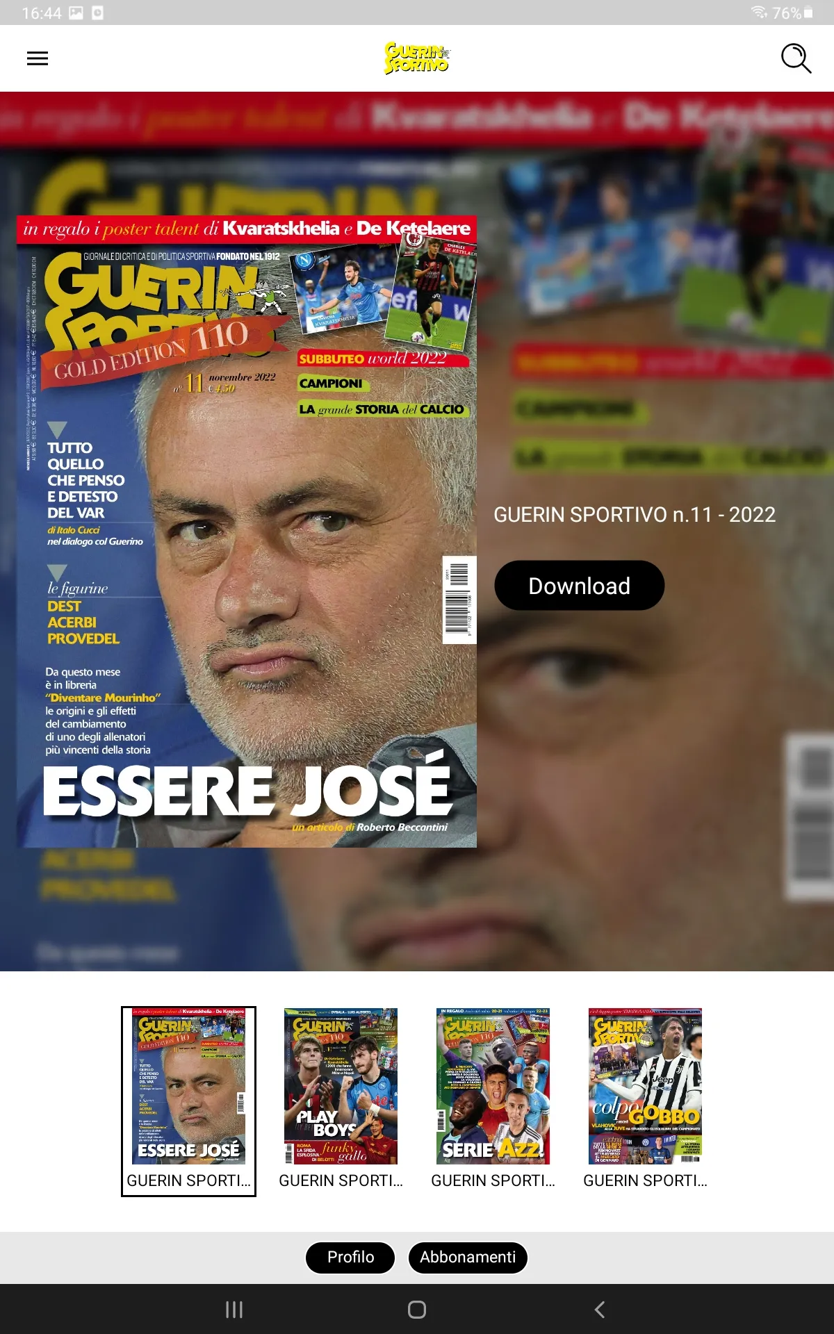 GS Guerin Sportivo | Indus Appstore | Screenshot