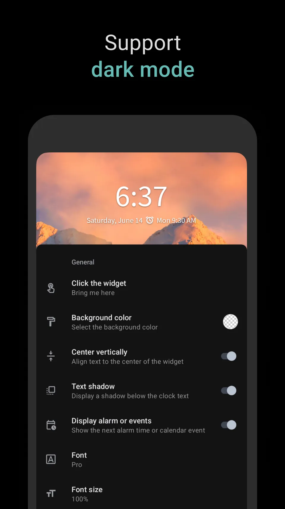 Digital Clock Widget | Indus Appstore | Screenshot