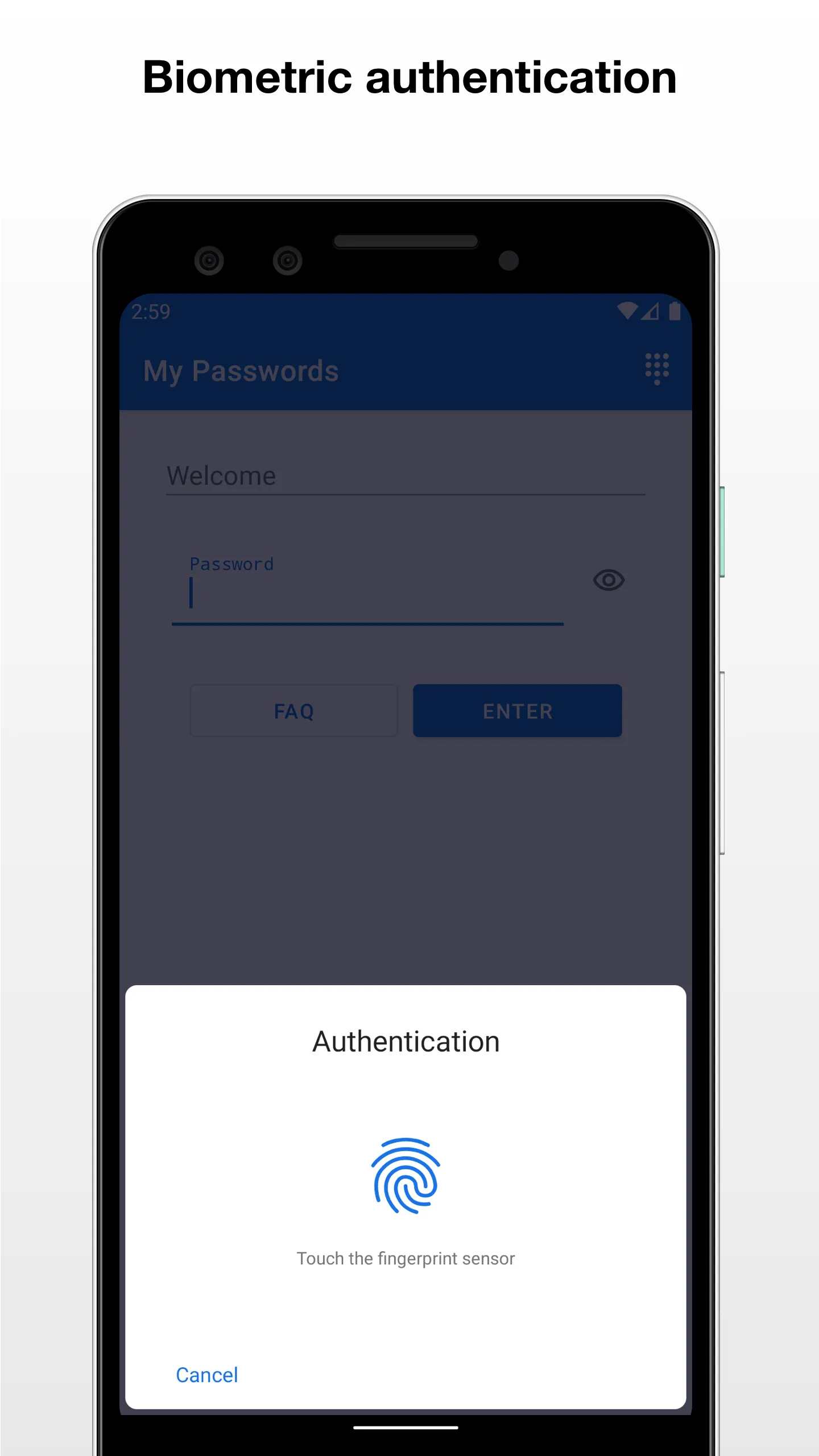 My Passwords Manager | Indus Appstore | Screenshot