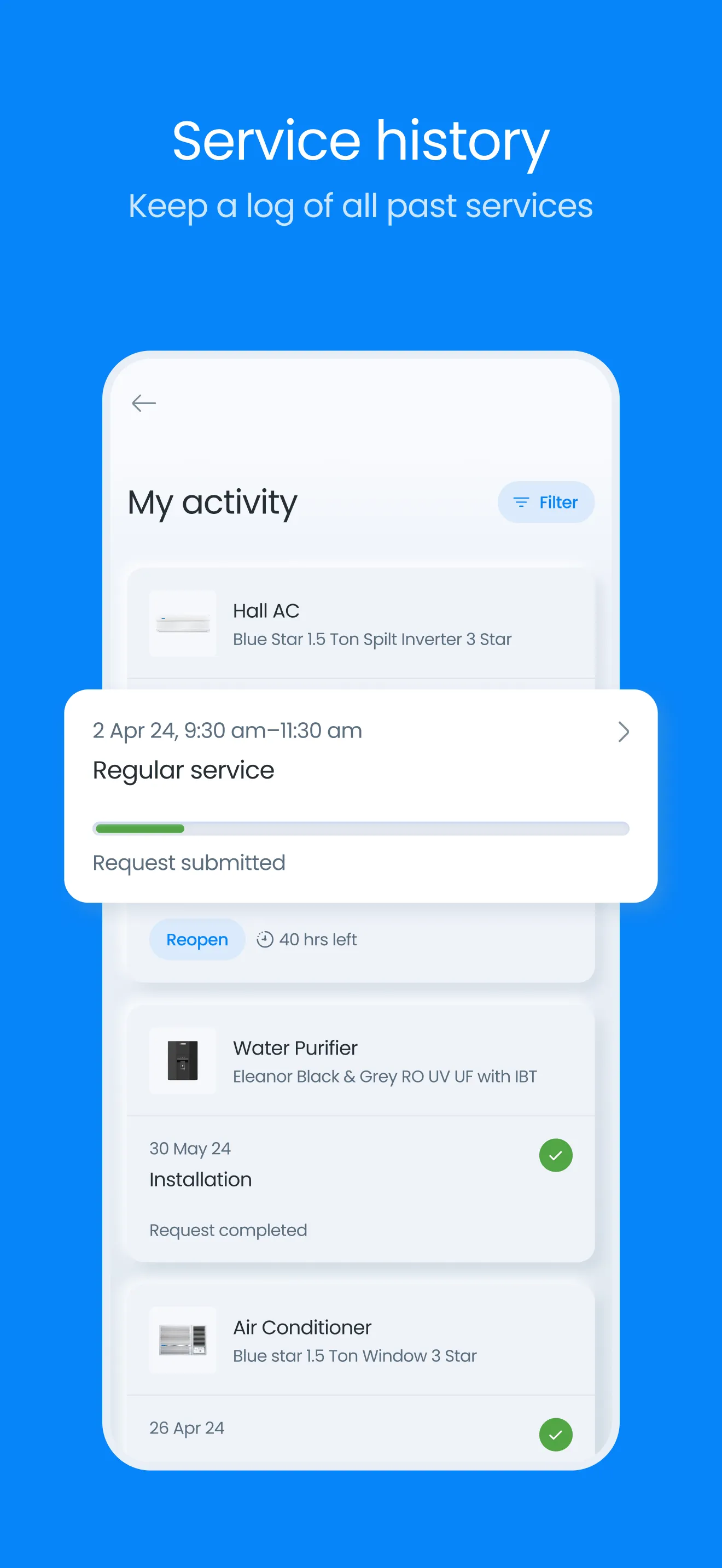 Blue Star Customer Care App | Indus Appstore | Screenshot