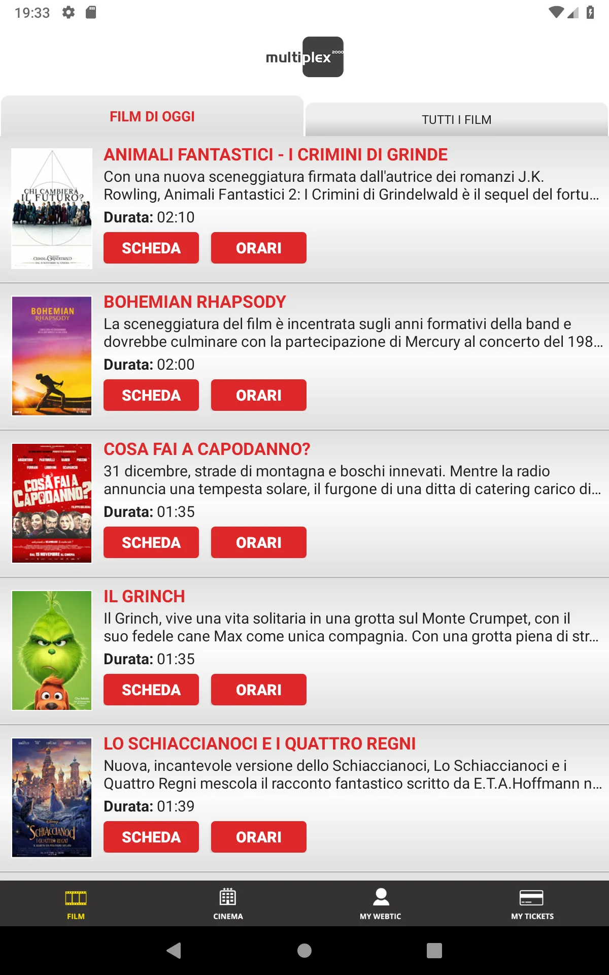 Multiplex2000 Macerata | Indus Appstore | Screenshot