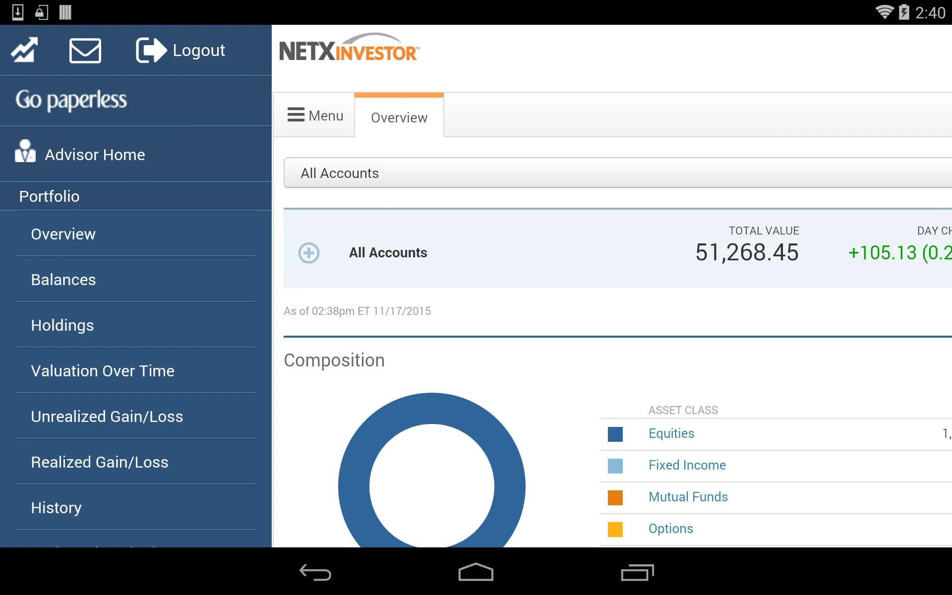 NetXInvestor | Indus Appstore | Screenshot