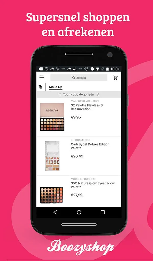 Boozyshop - dé make up en beau | Indus Appstore | Screenshot