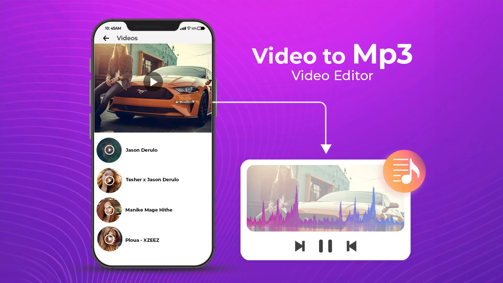 Video to MP3 Converter & Trim | Indus Appstore | Screenshot