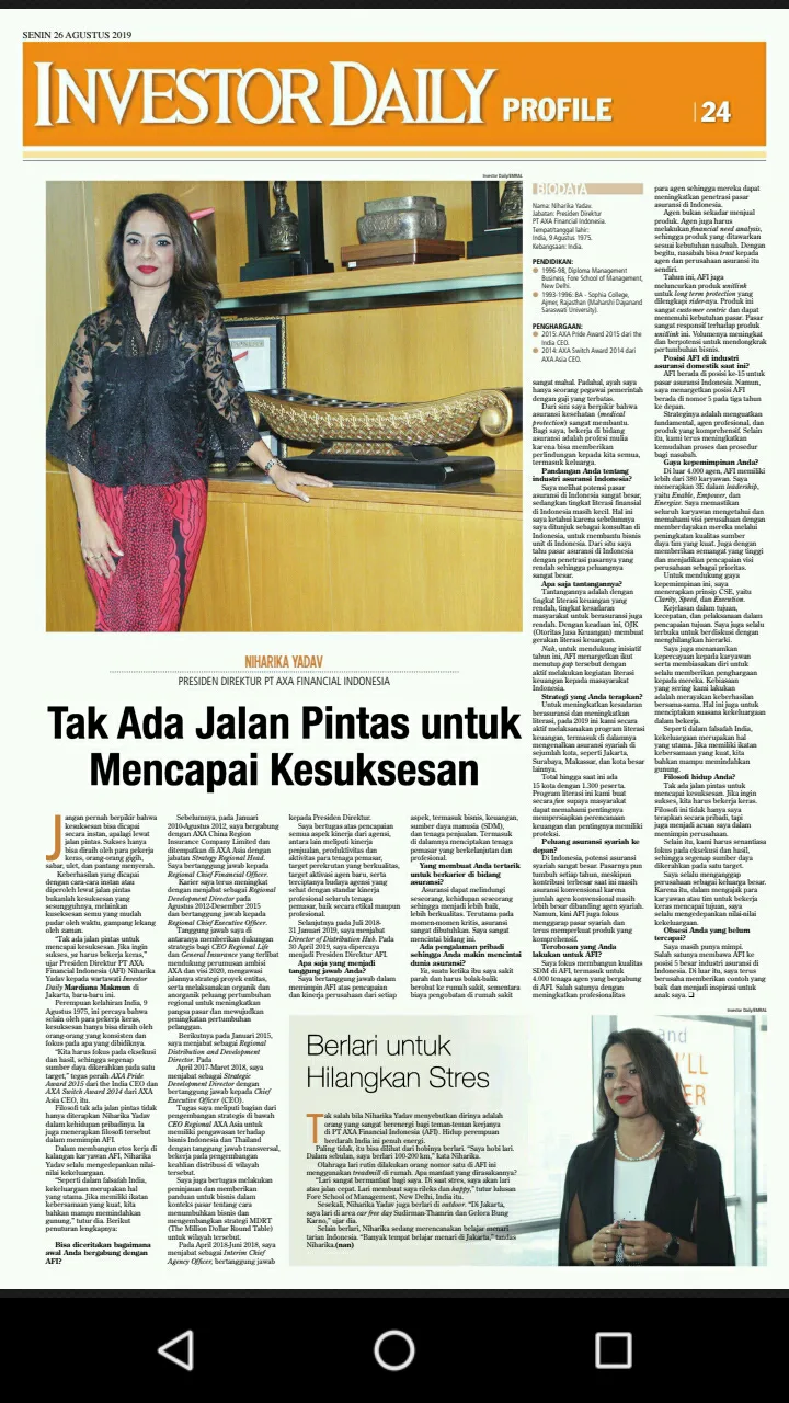 Investor Daily Indonesia | Indus Appstore | Screenshot