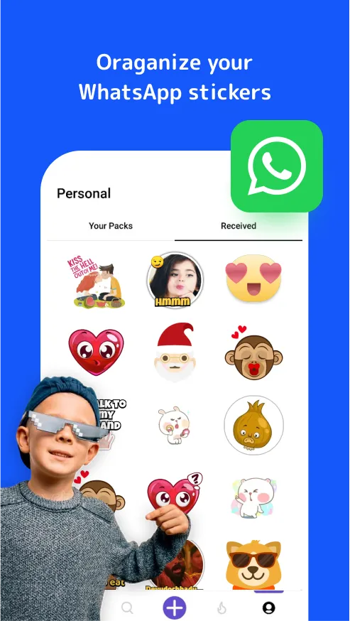 Stickify: Stickers in WhatsApp | Indus Appstore | Screenshot