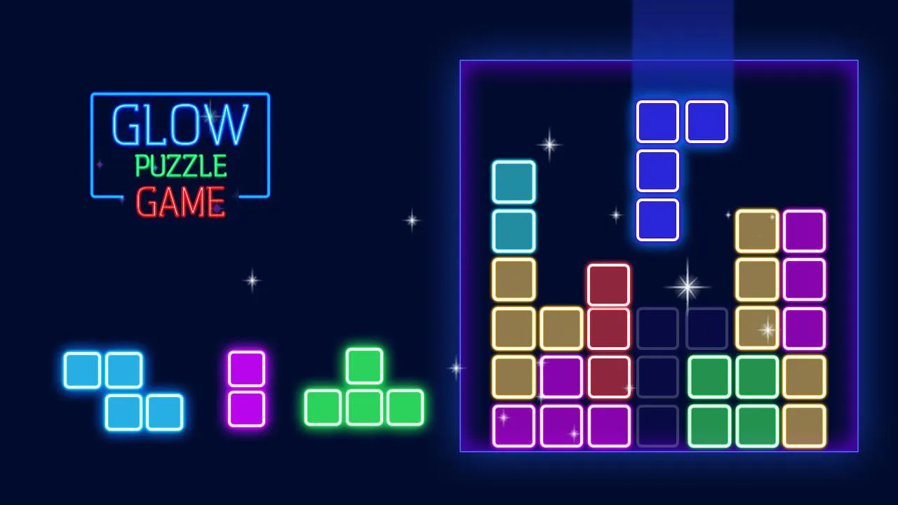 Glow Puzzle Block - Classic Pu | Indus Appstore | Screenshot