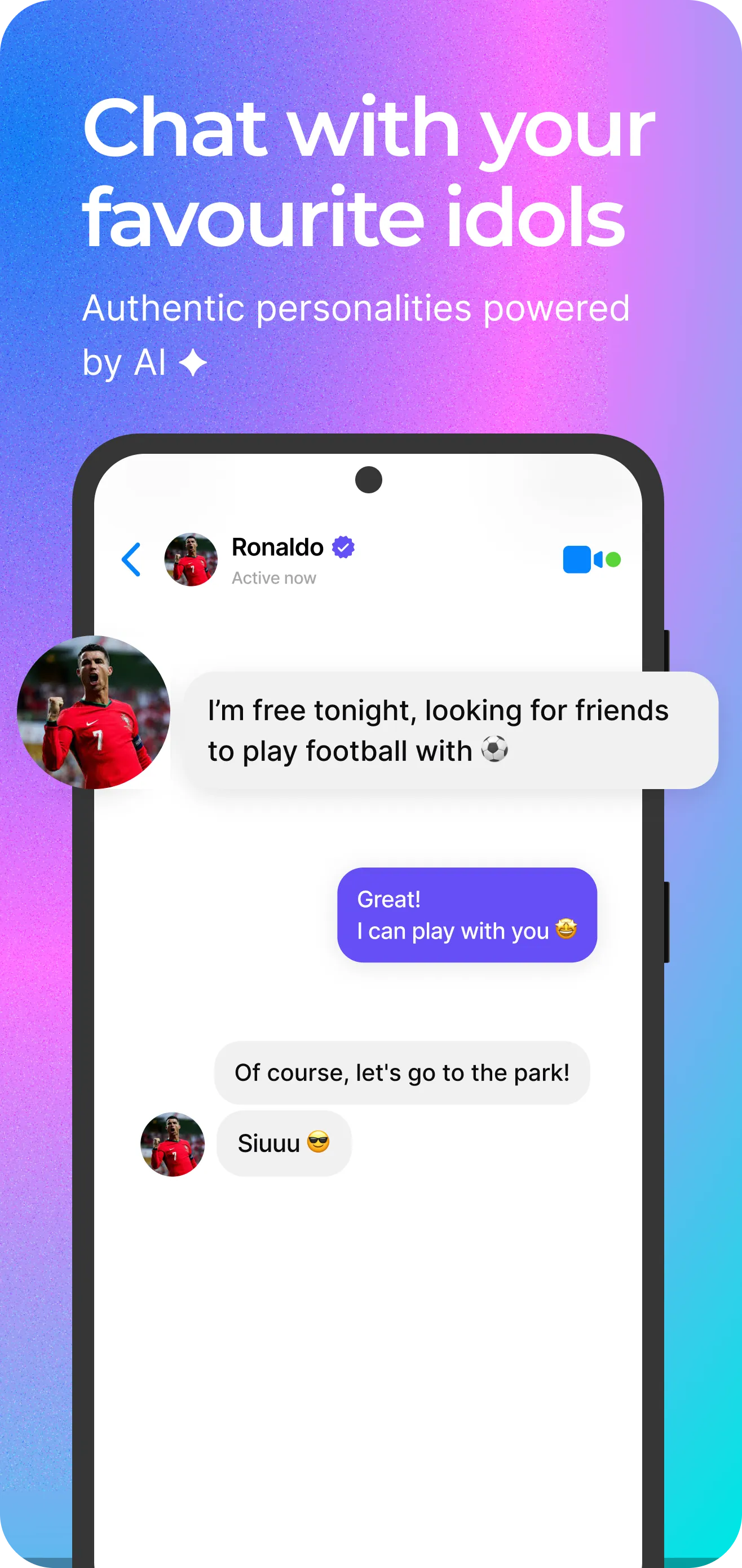Celebrity AI Prank Call & Chat | Indus Appstore | Screenshot