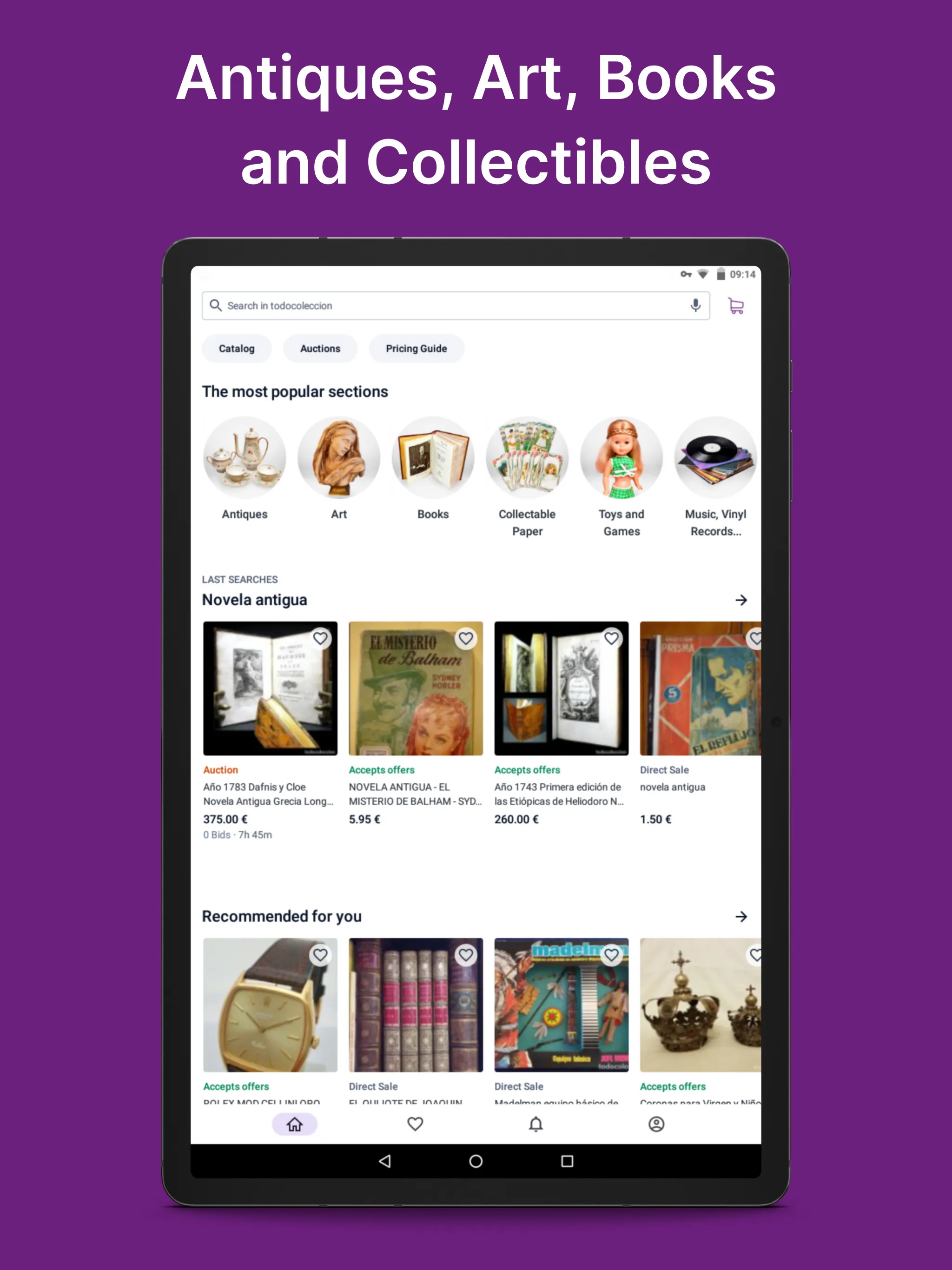 todocoleccion: Second-hand | Indus Appstore | Screenshot