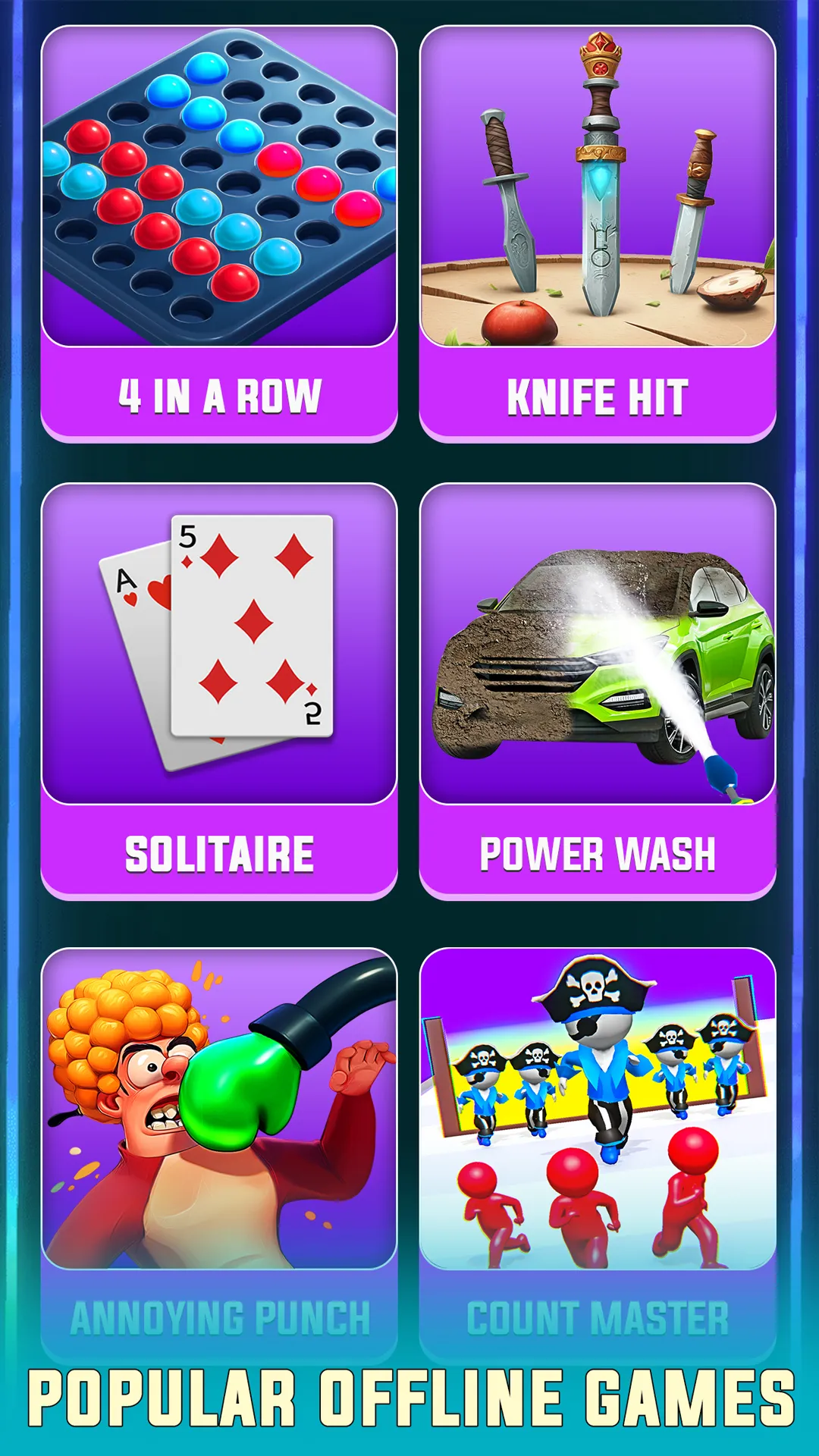 No WiFi Mini Games Offline Fun | Indus Appstore | Screenshot