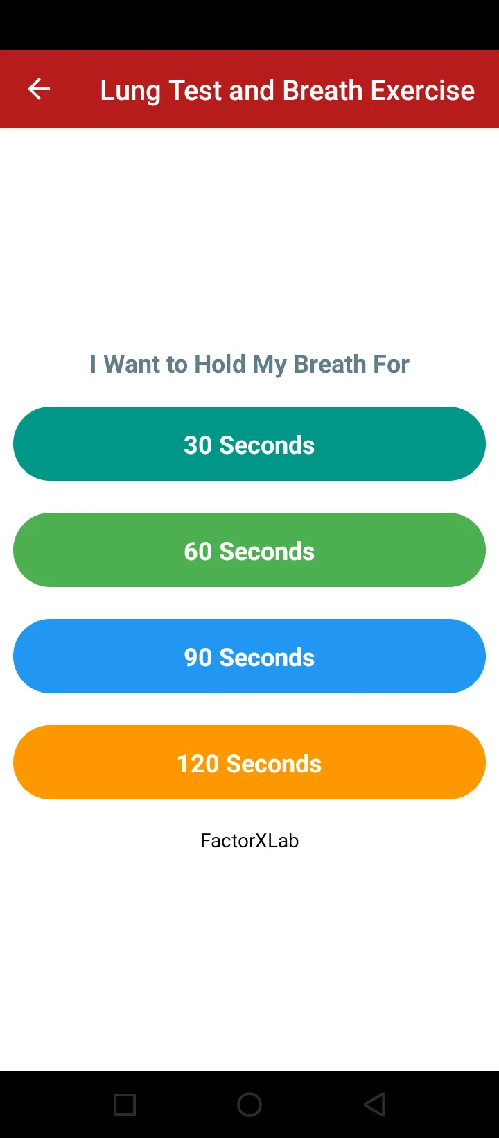 Lung Test and Breath Exercise | Indus Appstore | Screenshot