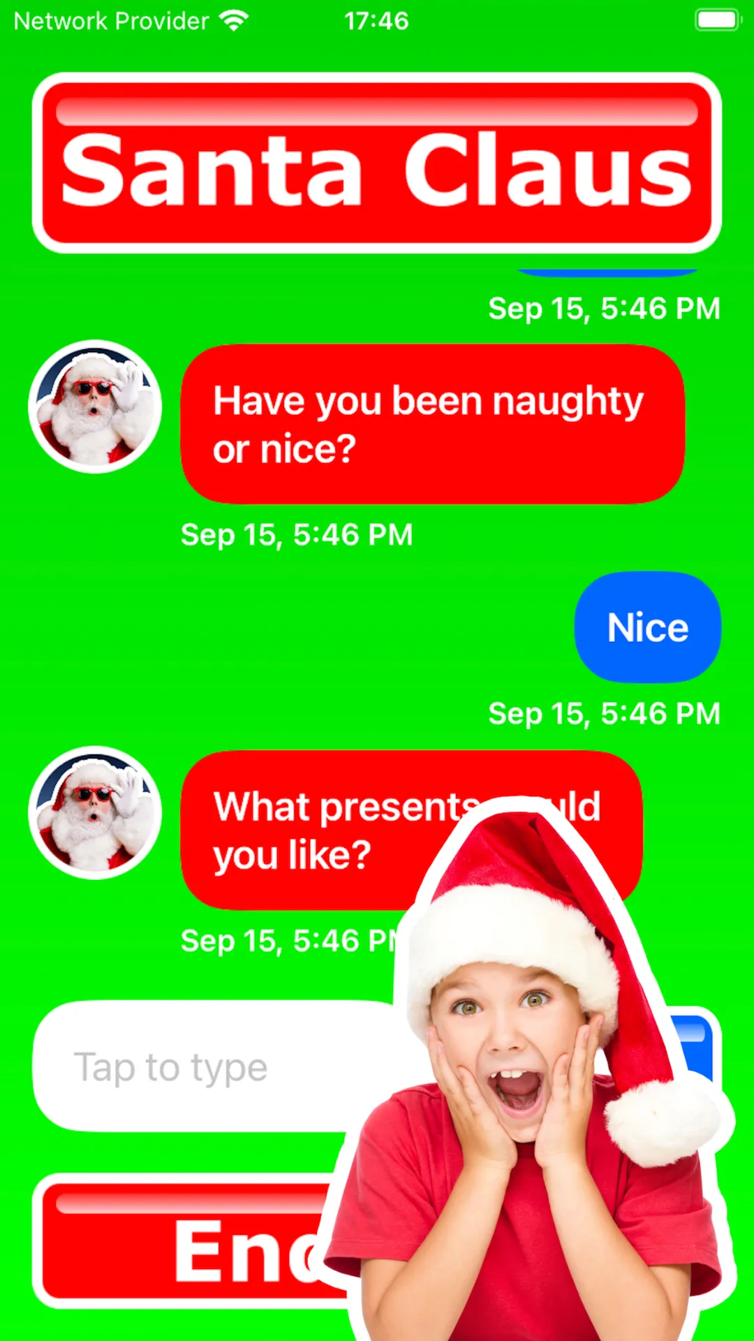 Santa Call & Text You! | Indus Appstore | Screenshot