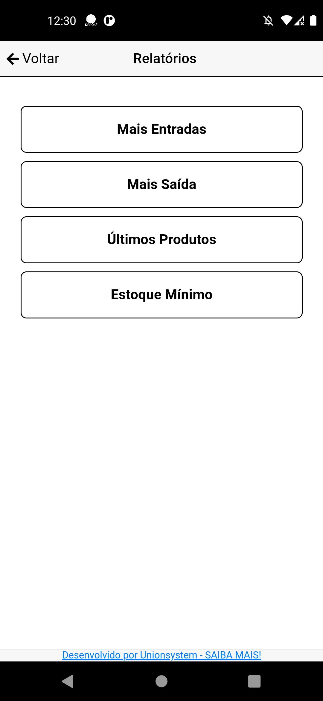 Nosso Estoque | Indus Appstore | Screenshot