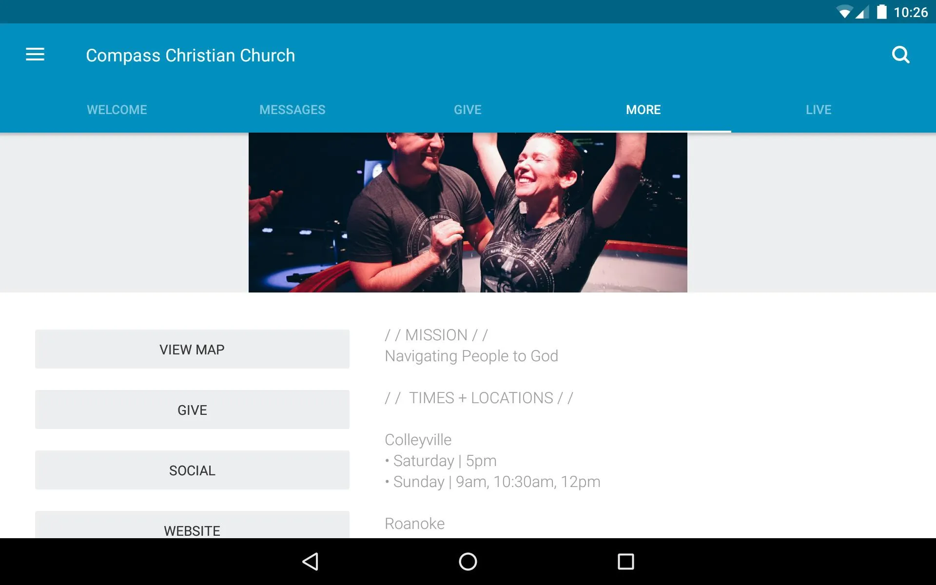 Compass Christian Church | Indus Appstore | Screenshot