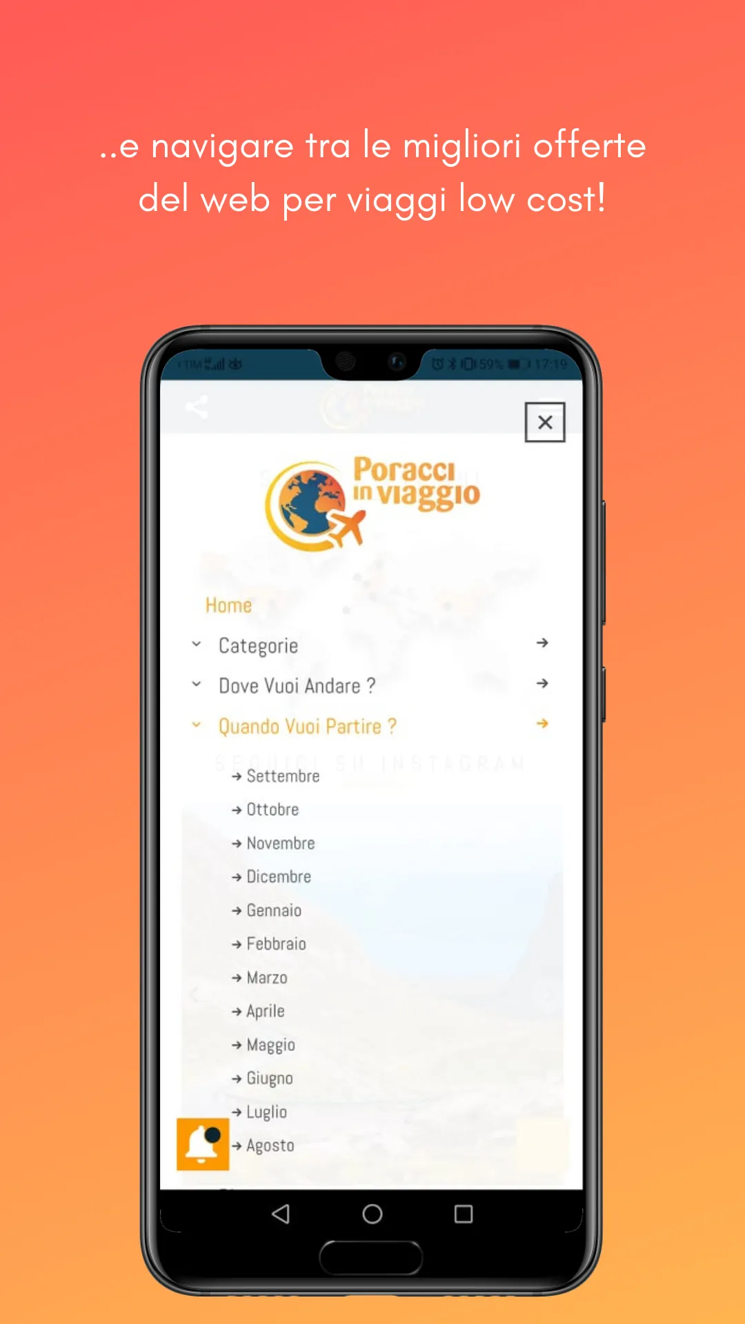 Poracci In Viaggio - Offerte | Indus Appstore | Screenshot