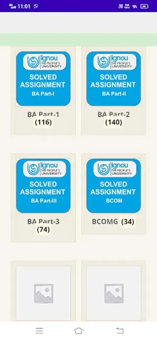 IGNOU ASSIGNMENT | Indus Appstore | Screenshot
