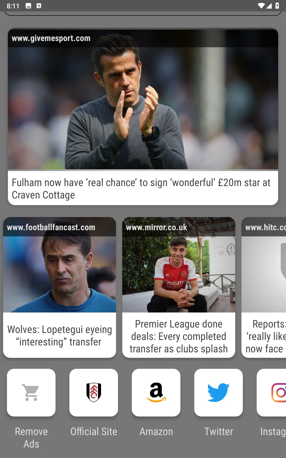 Fulham FC Fan App | Indus Appstore | Screenshot