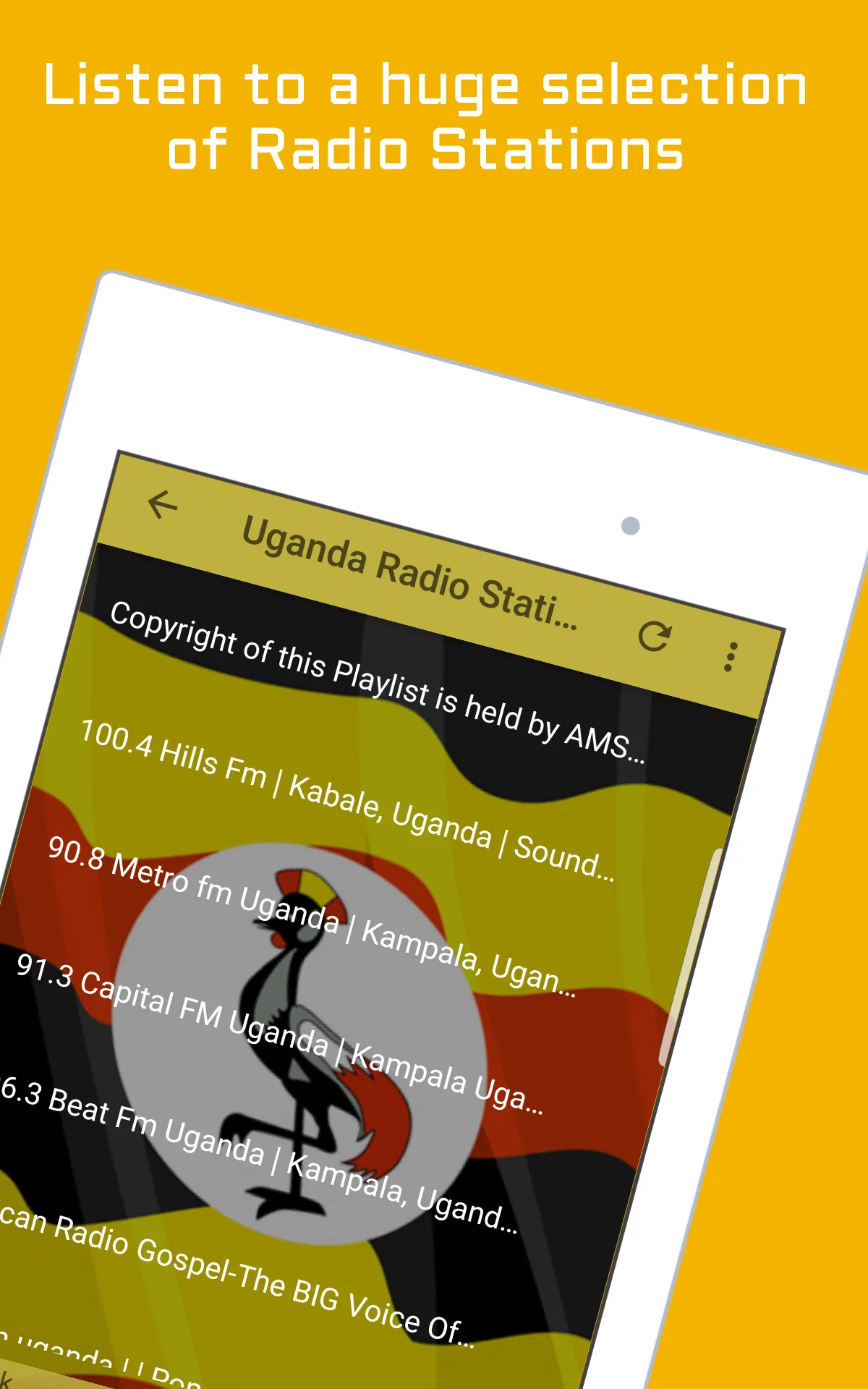 Uganda Radio Stations | Indus Appstore | Screenshot