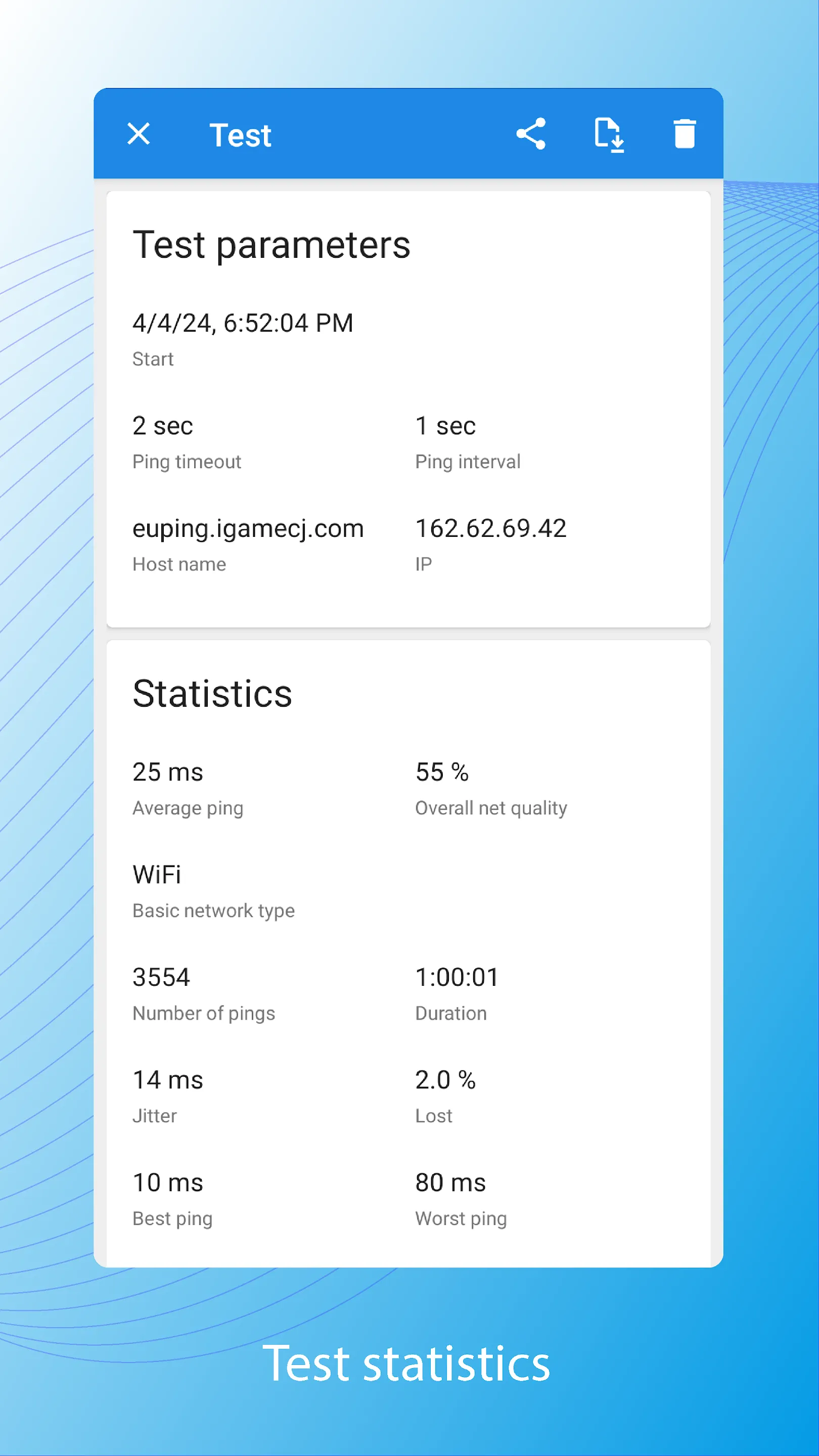 Pingmon - network ping monitor | Indus Appstore | Screenshot