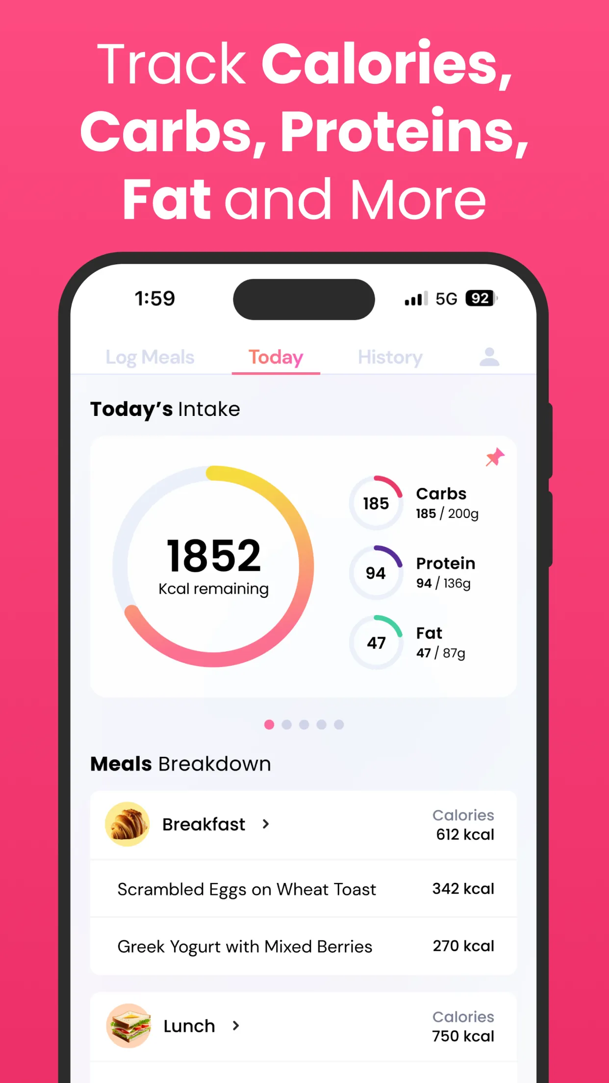 AI Calorie Counter - Lose It! | Indus Appstore | Screenshot