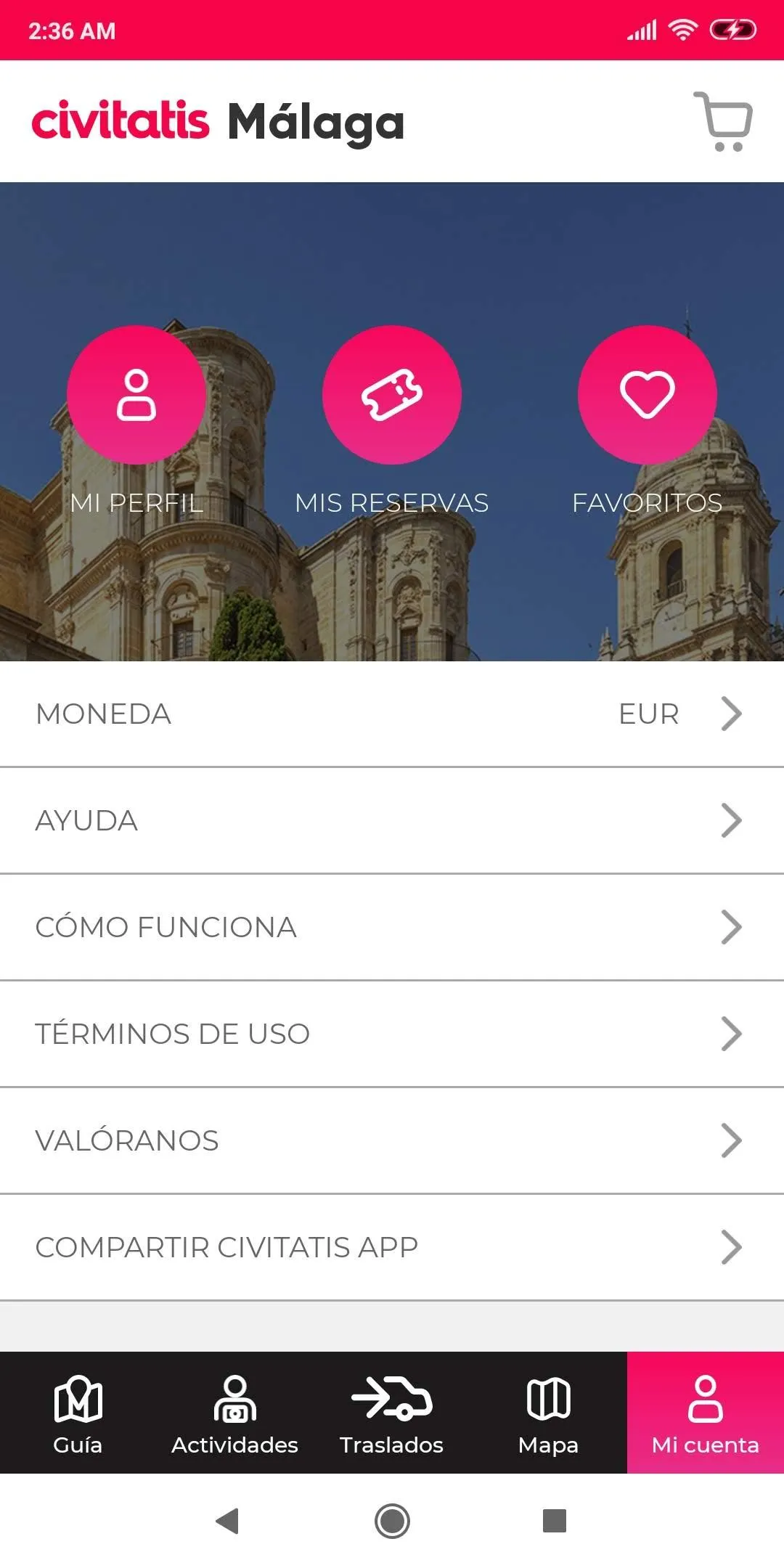 Guía de Málaga de Civitatis | Indus Appstore | Screenshot