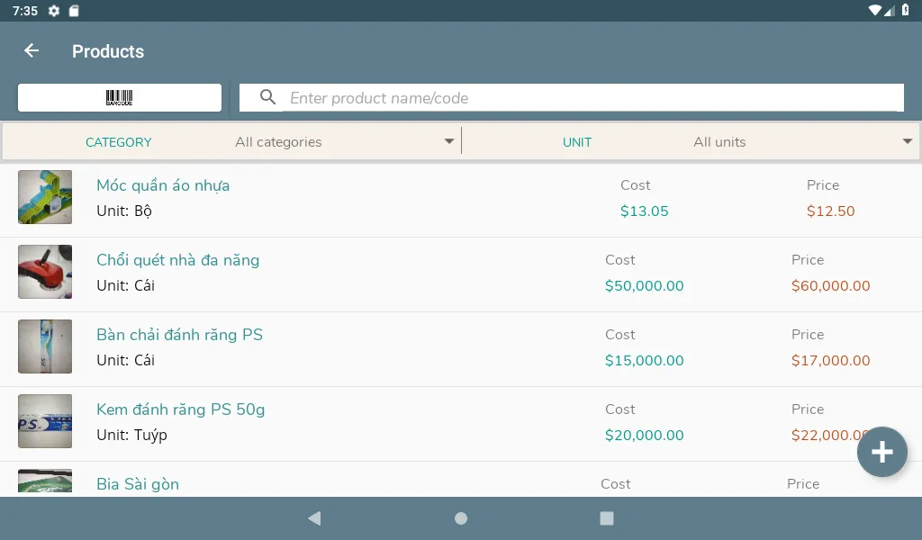 TabPOS - POS app for Tablet | Indus Appstore | Screenshot