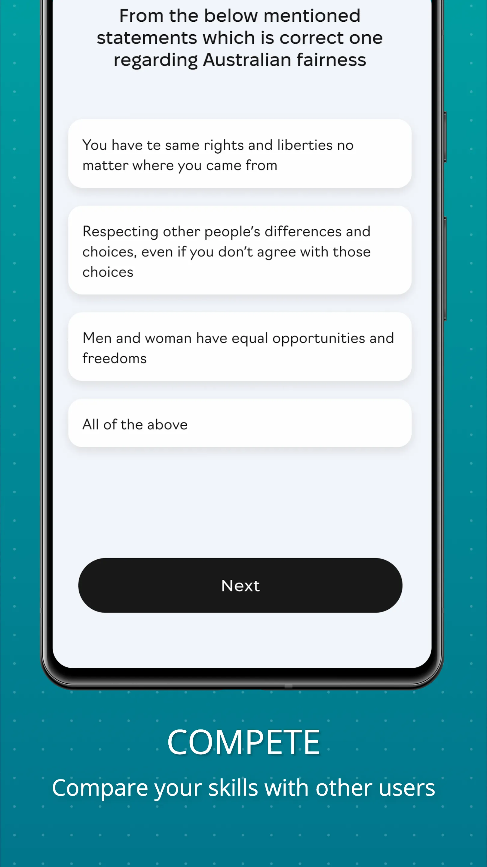 Australian Citizenship Test | Indus Appstore | Screenshot