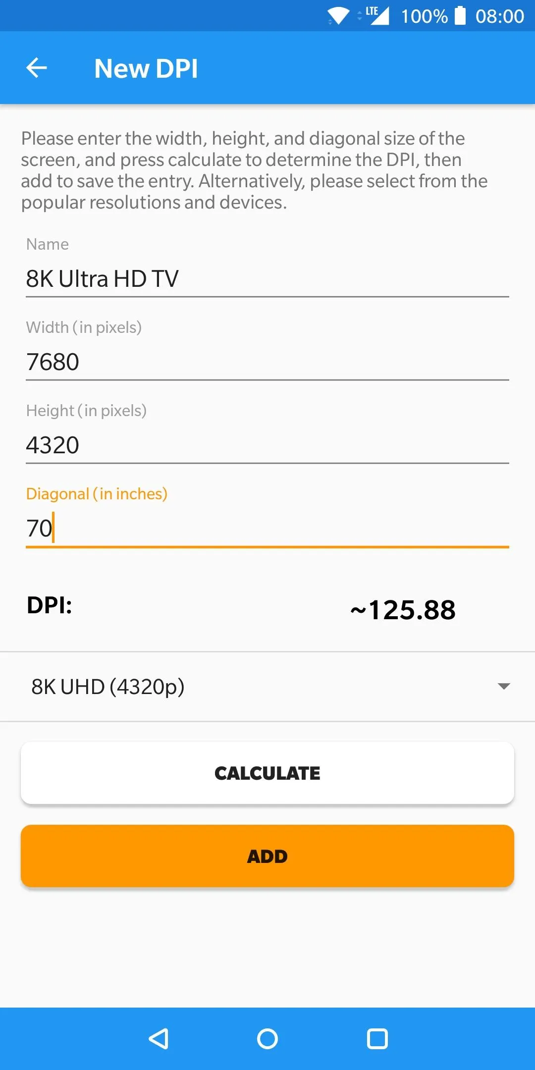 The Screen Calculator | Indus Appstore | Screenshot