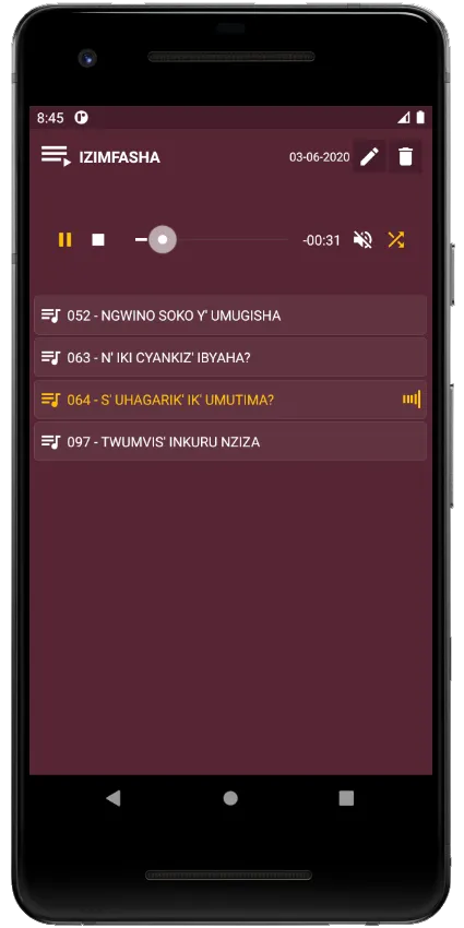 INDIRIMBO ZO GUHIMBAZA IMANA | Indus Appstore | Screenshot