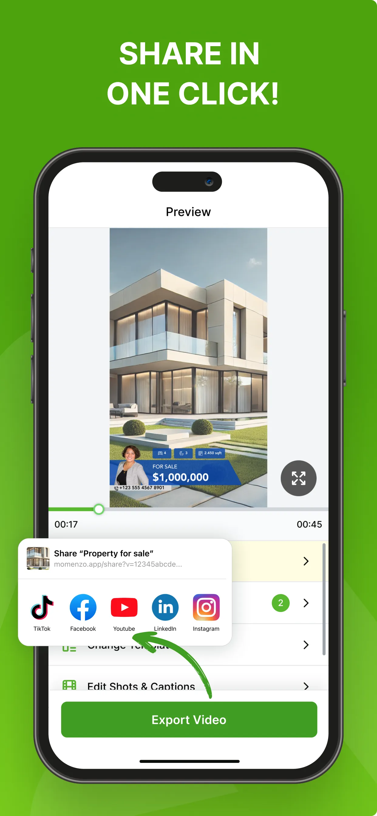 Momenzo: Real Estate Videos | Indus Appstore | Screenshot