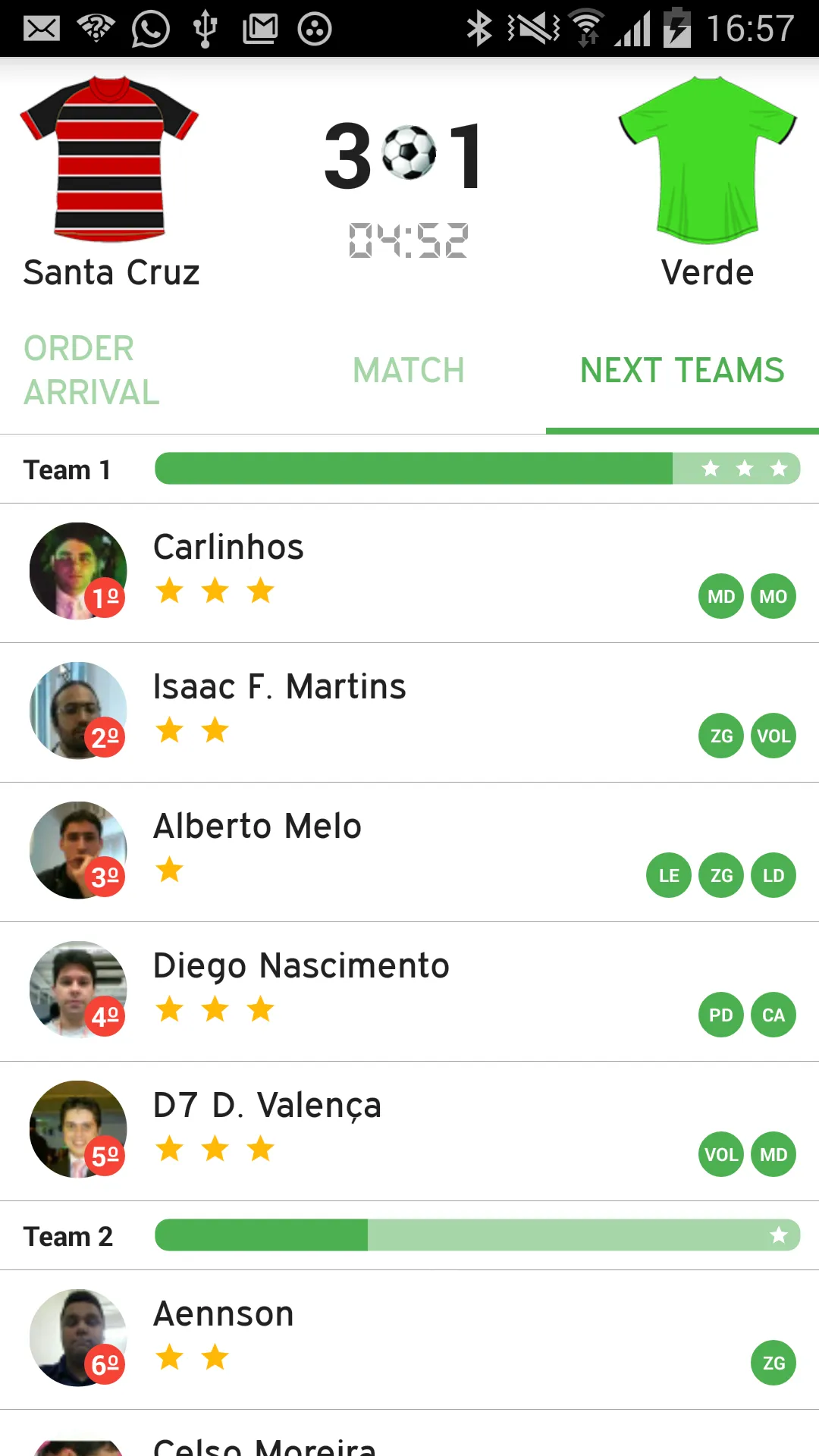 Peladeiros - Soccer Players | Indus Appstore | Screenshot