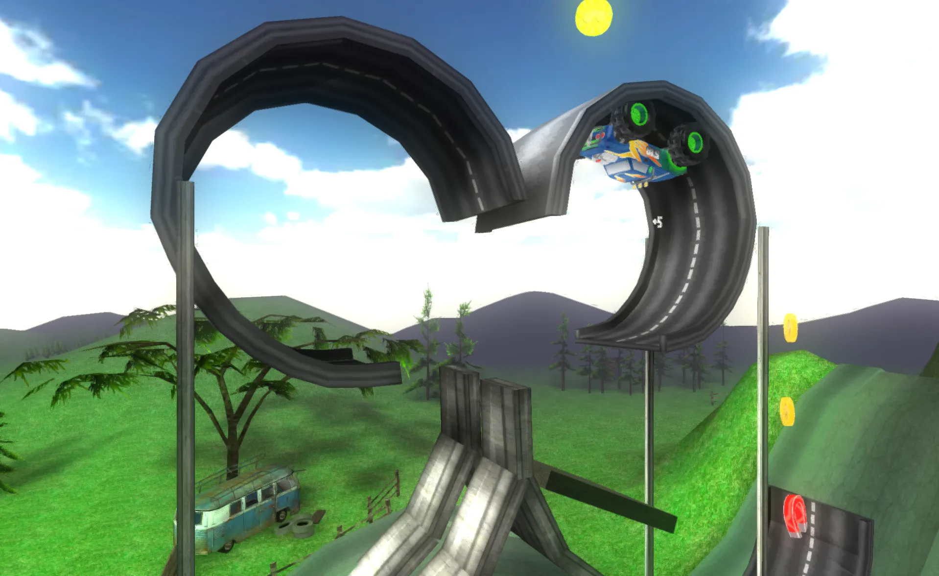 Big Monster Truck Racing 3D | Indus Appstore | Screenshot