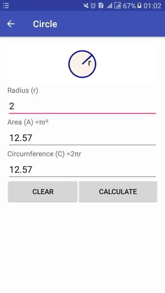 Area Calculator surface area f | Indus Appstore | Screenshot