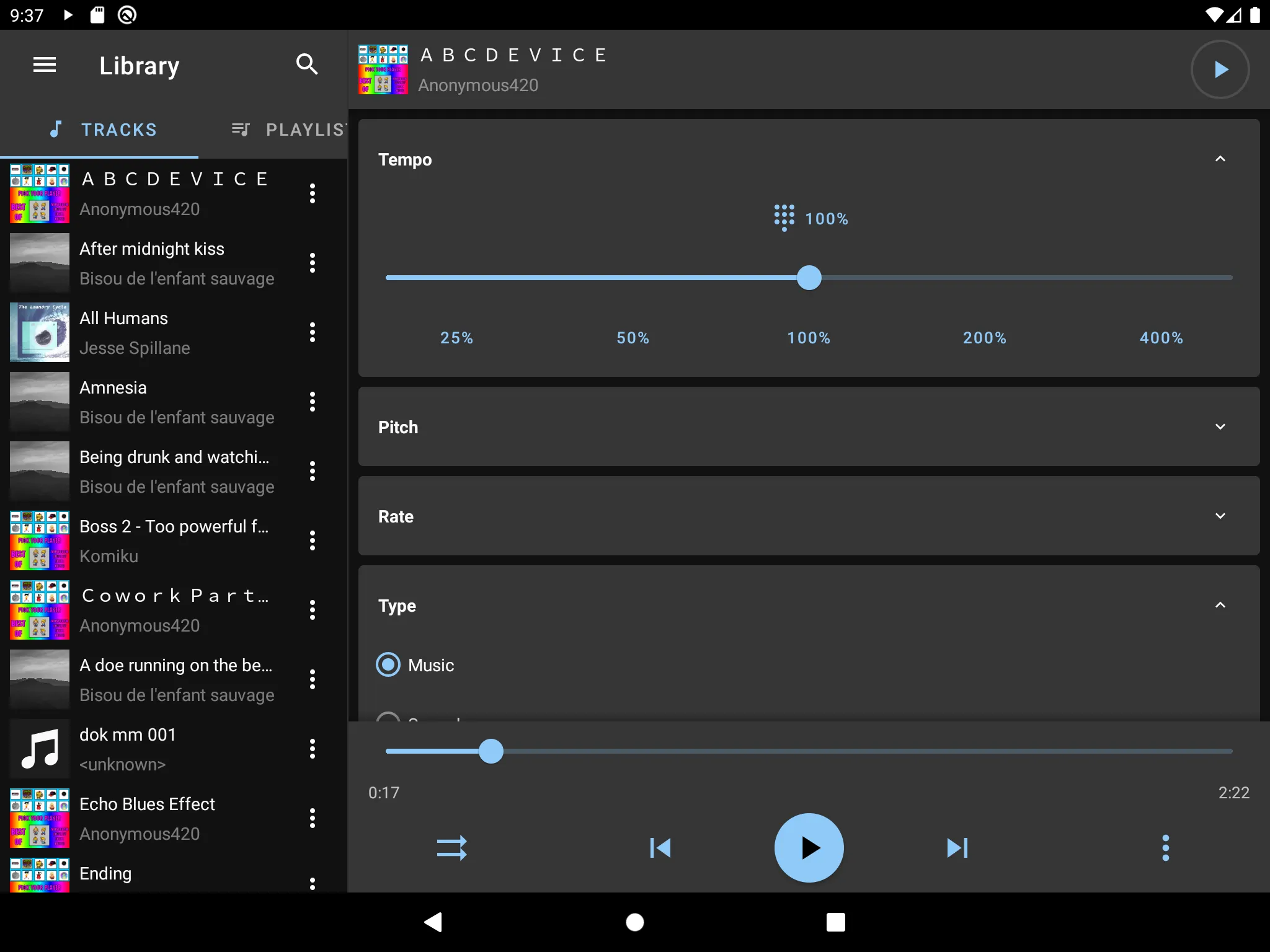 Music Speed Changer | Indus Appstore | Screenshot