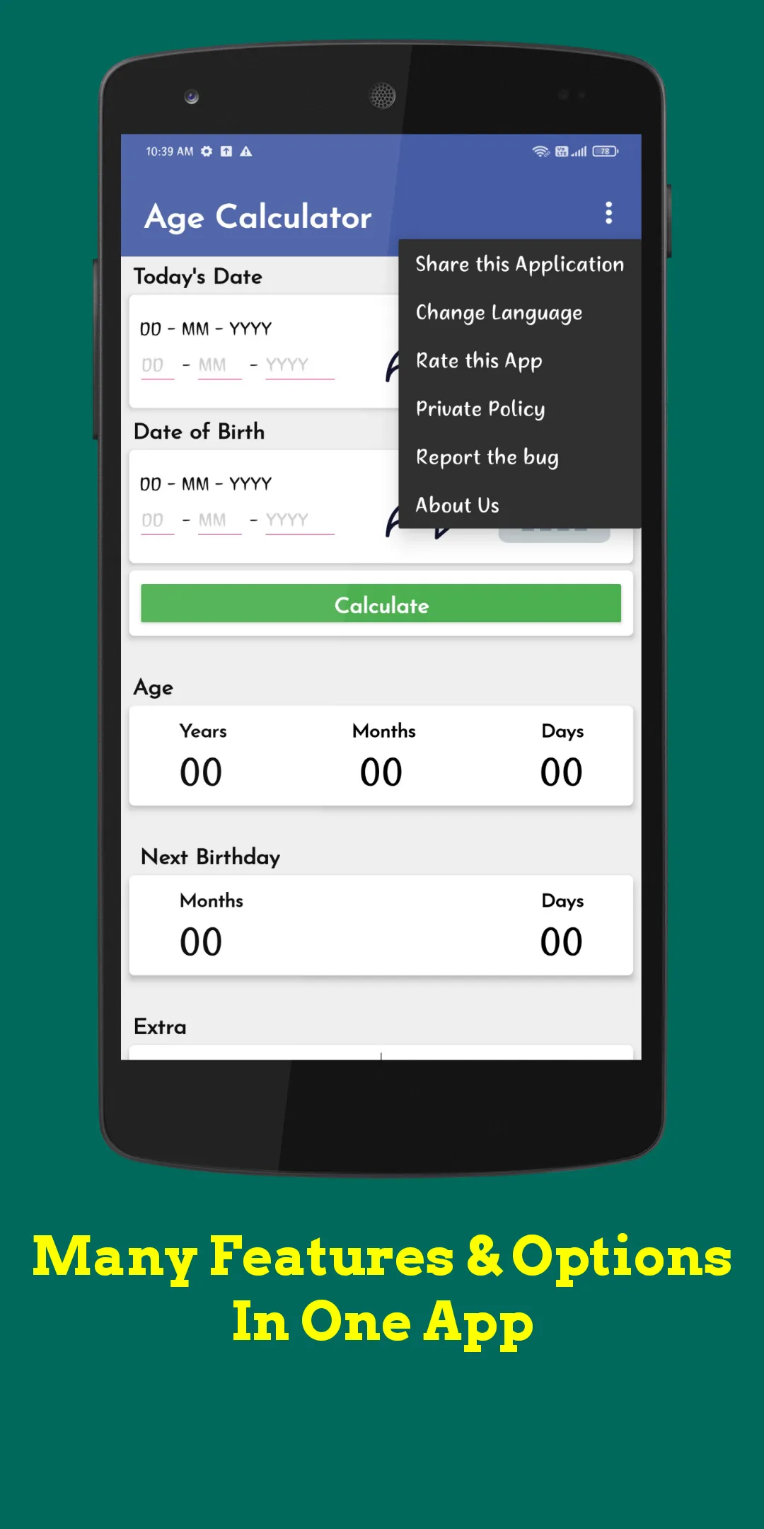 Age Calculator | Indus Appstore | Screenshot