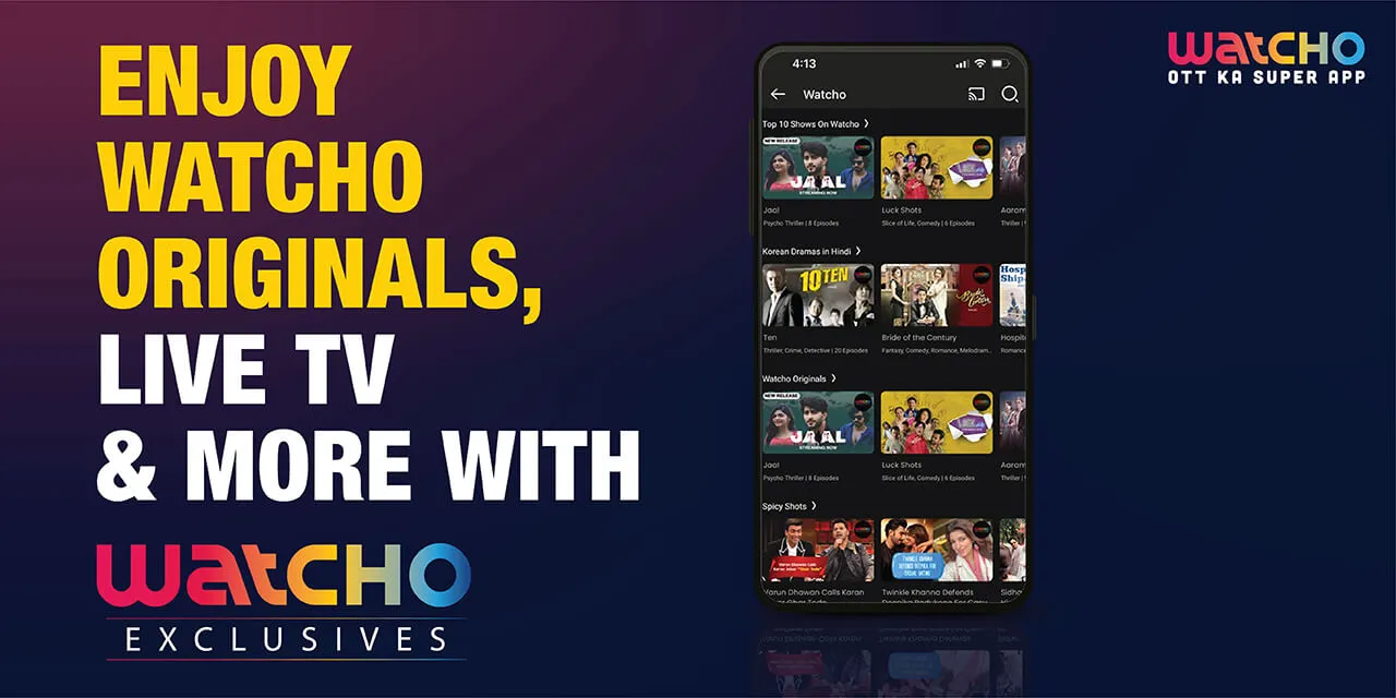 Watcho: OTT Movies, Web Series | Indus Appstore | Screenshot