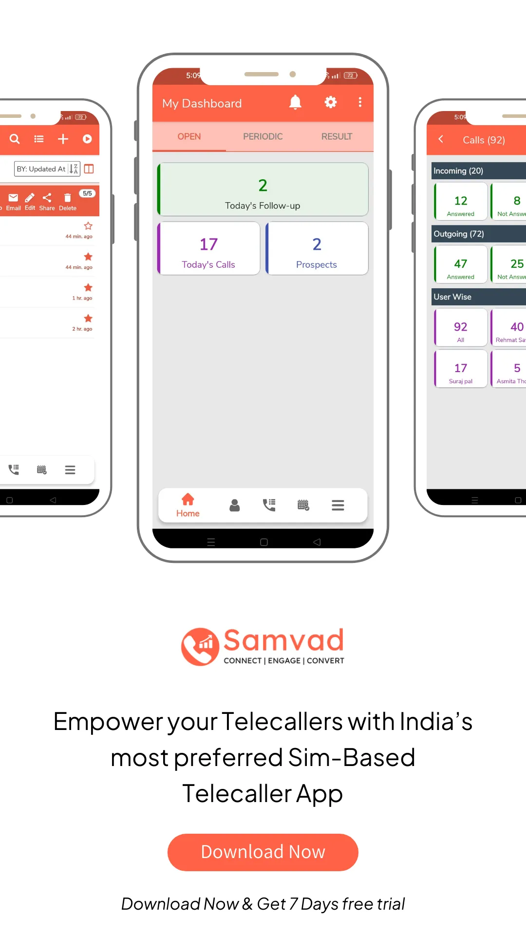 Samvad Tele Caller | Indus Appstore | Screenshot