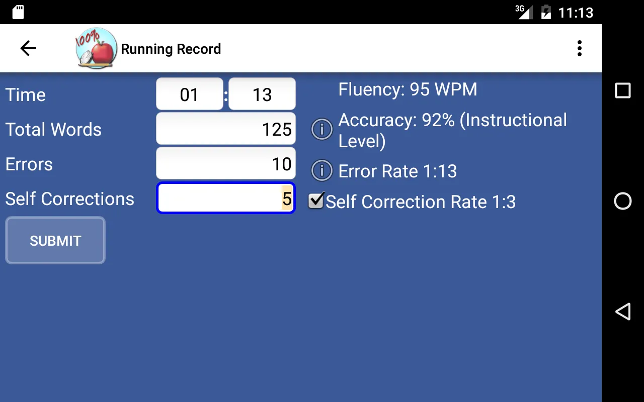 Grader & Running Record Tools | Indus Appstore | Screenshot