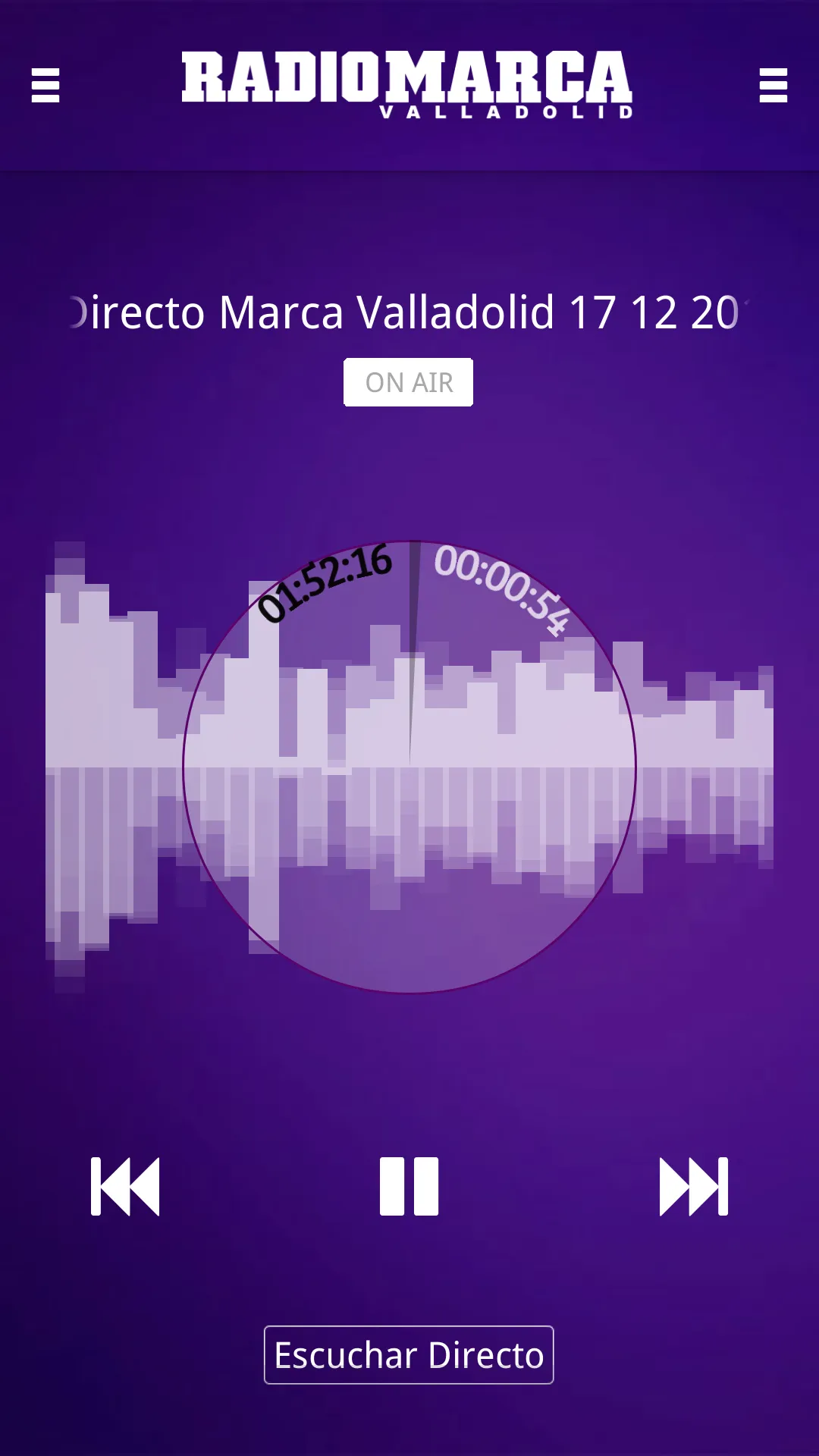 Radio Marca Valladolid | Indus Appstore | Screenshot