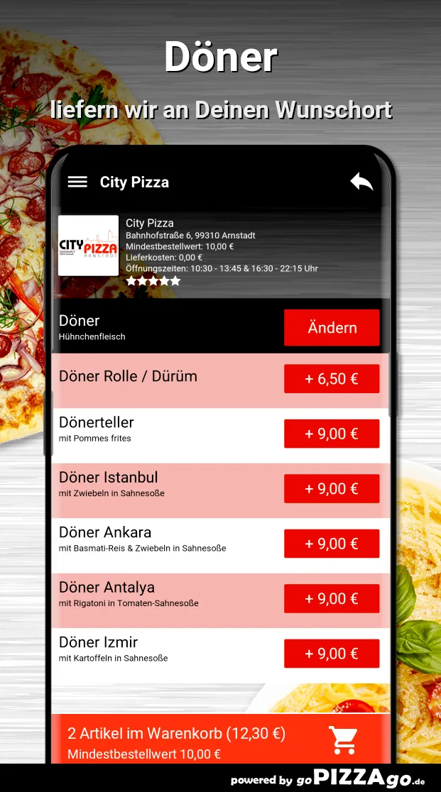 City Pizza Arnstadt | Indus Appstore | Screenshot