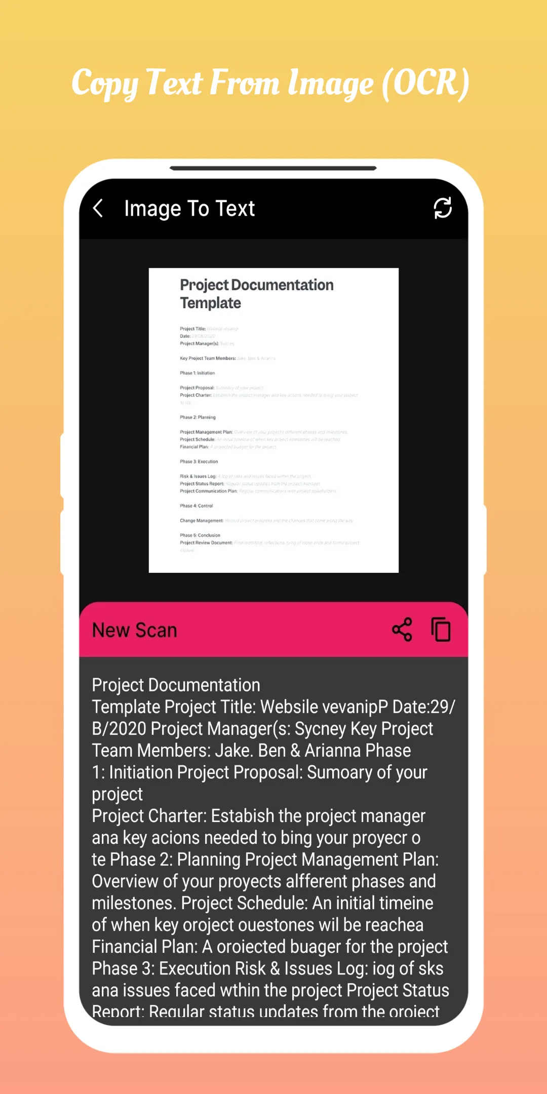 AnyScan - PDF Scanner, OCR | Indus Appstore | Screenshot