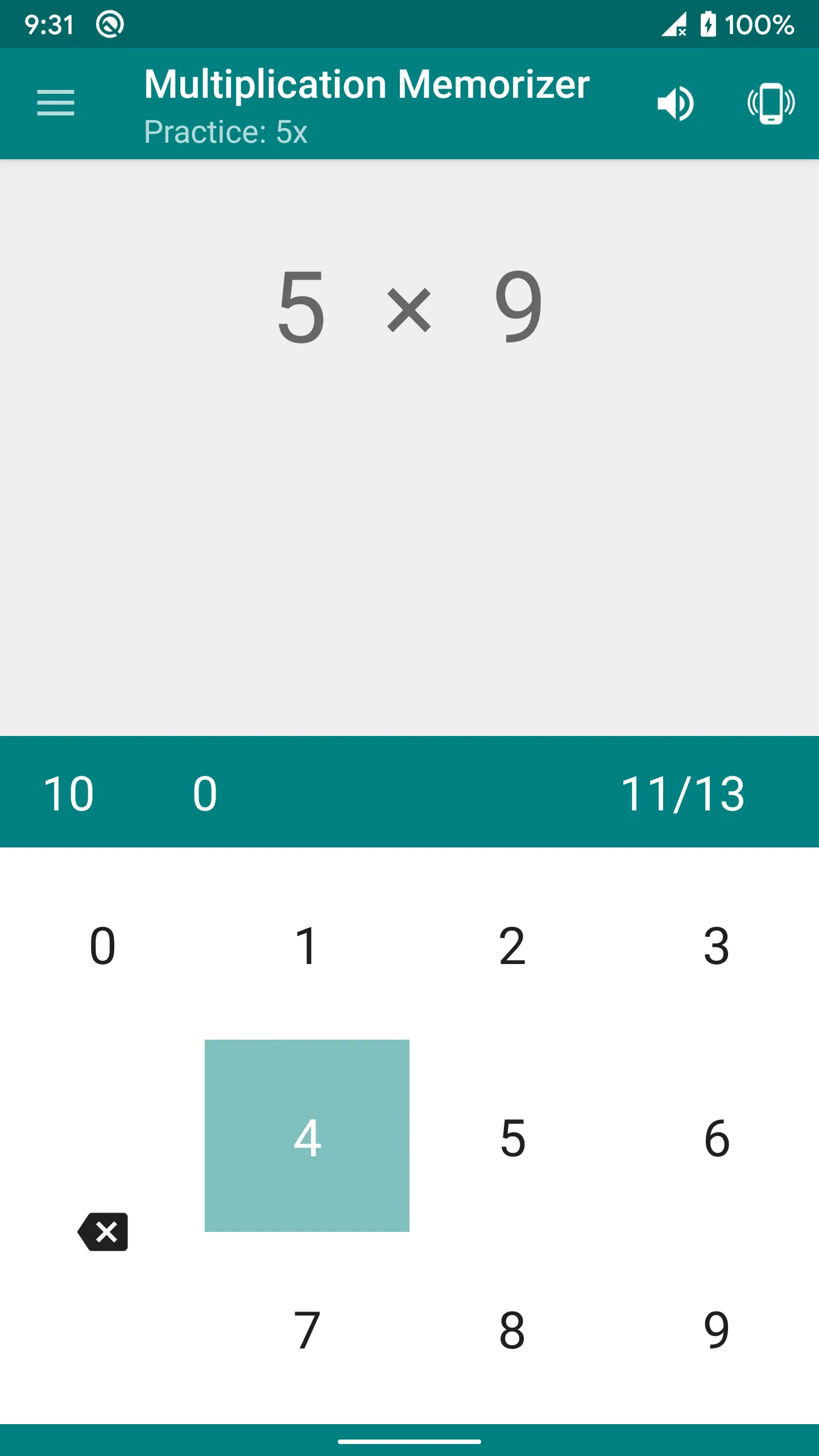 Multiplication Memorizer | Indus Appstore | Screenshot