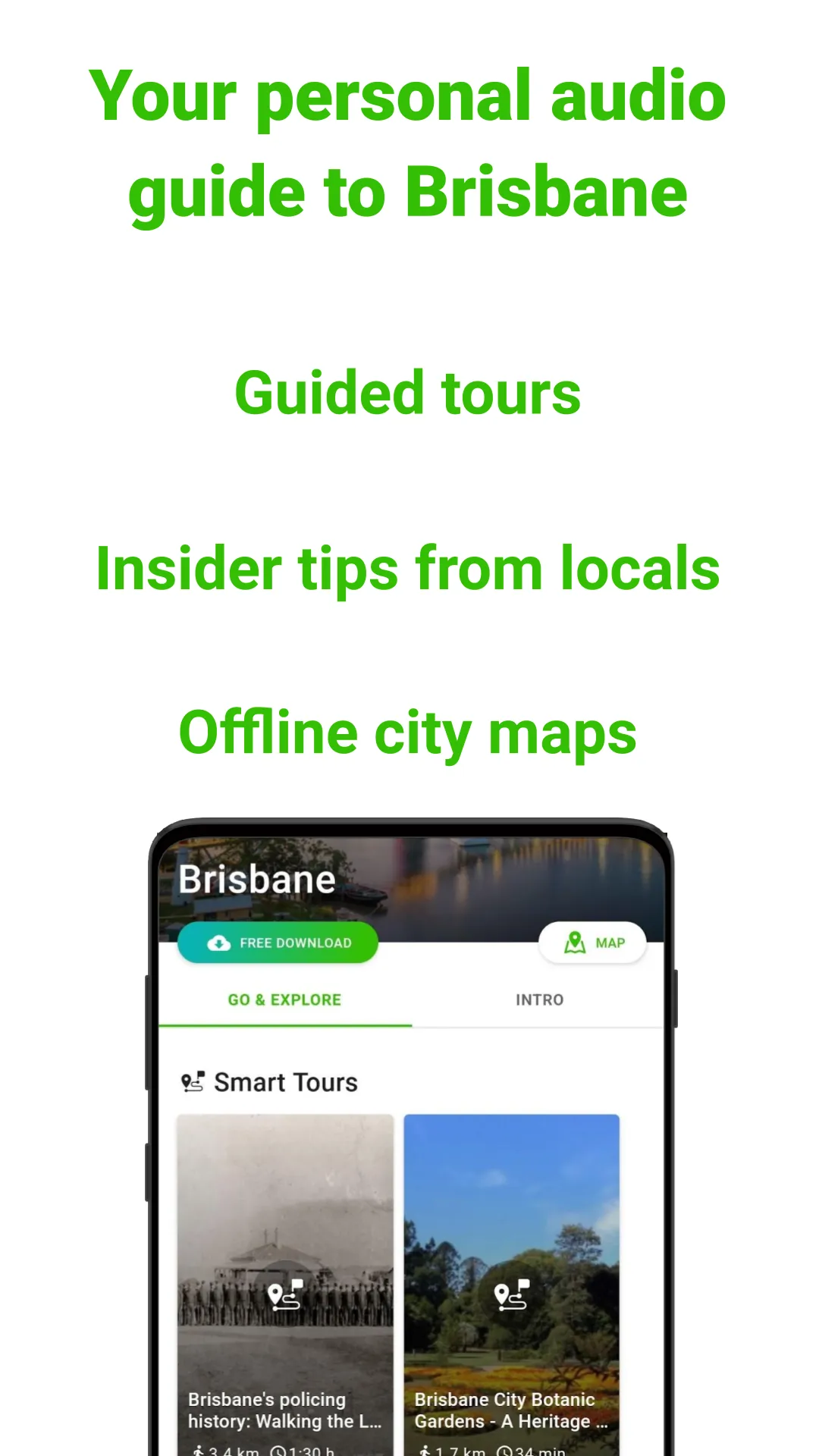 Brisbane Tour Guide:SmartGuide | Indus Appstore | Screenshot