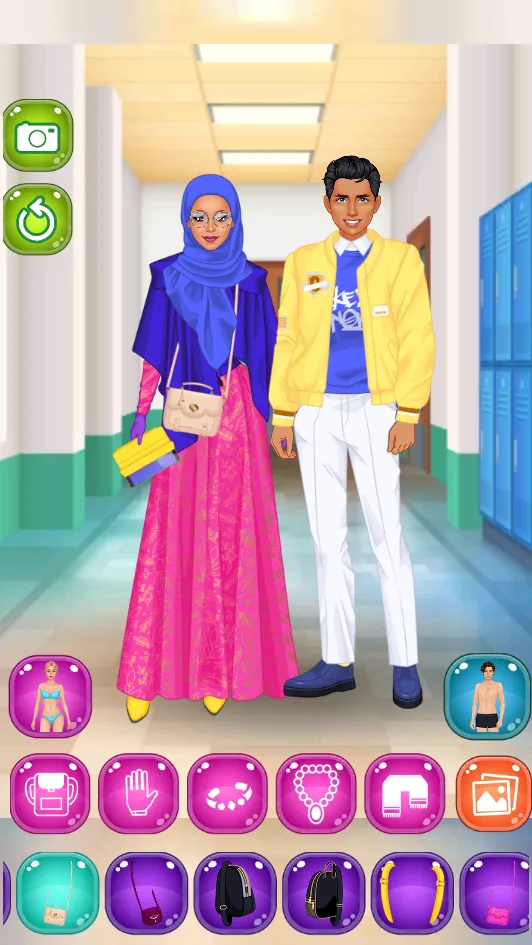 School Couple dress up | Indus Appstore | Screenshot