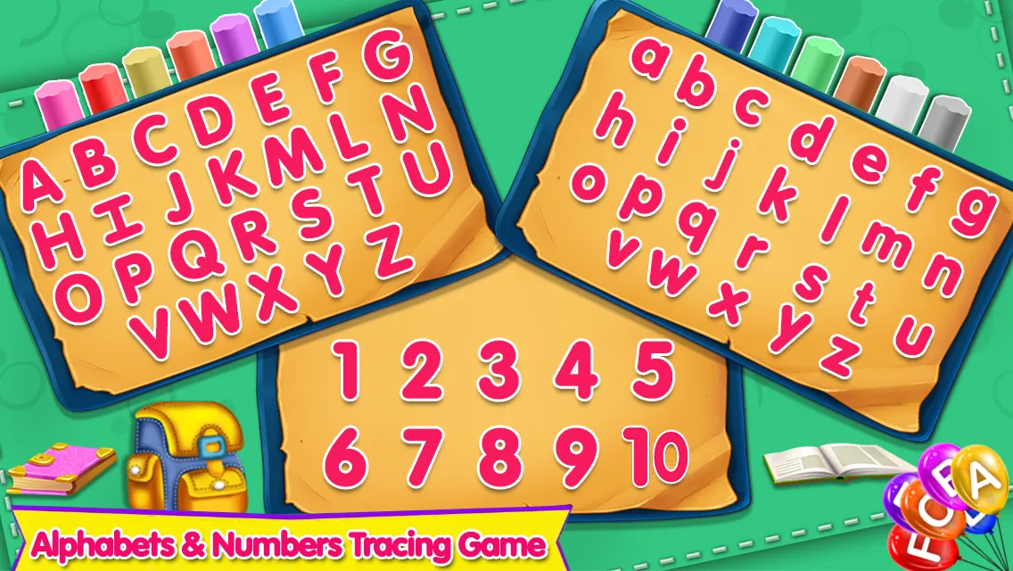 ABC Alphabets & Numbers Tracin | Indus Appstore | Screenshot