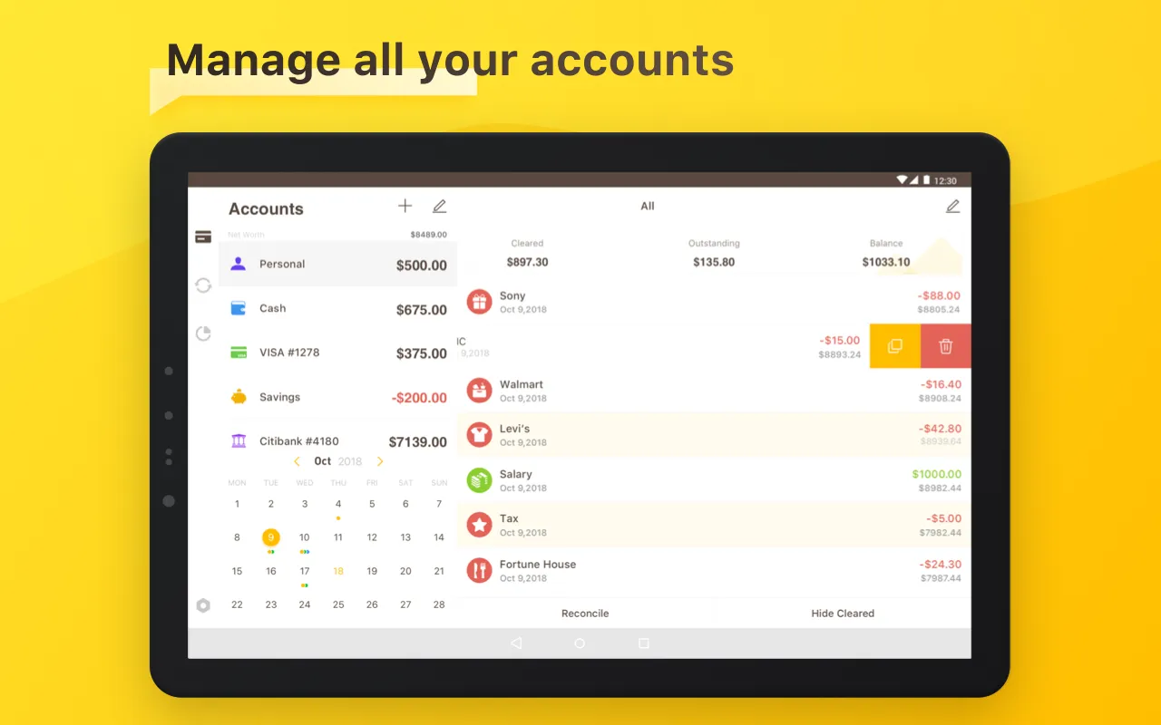 Checkbook - Account Tracker | Indus Appstore | Screenshot